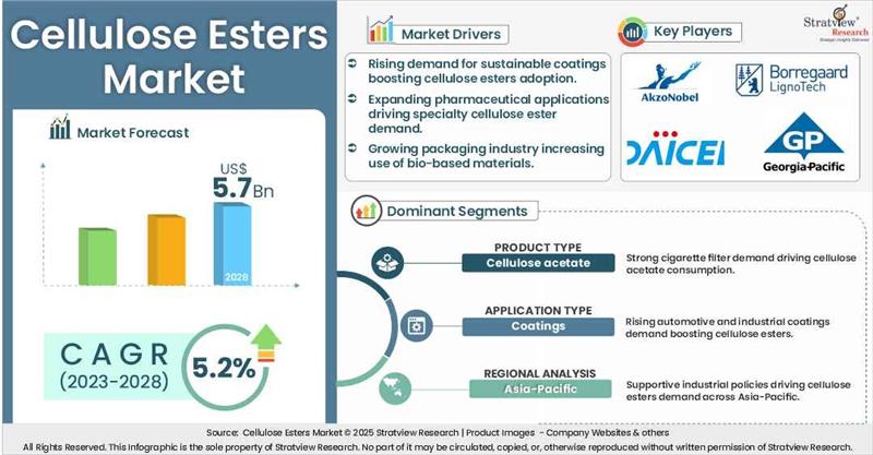 Cellulose esters market insights